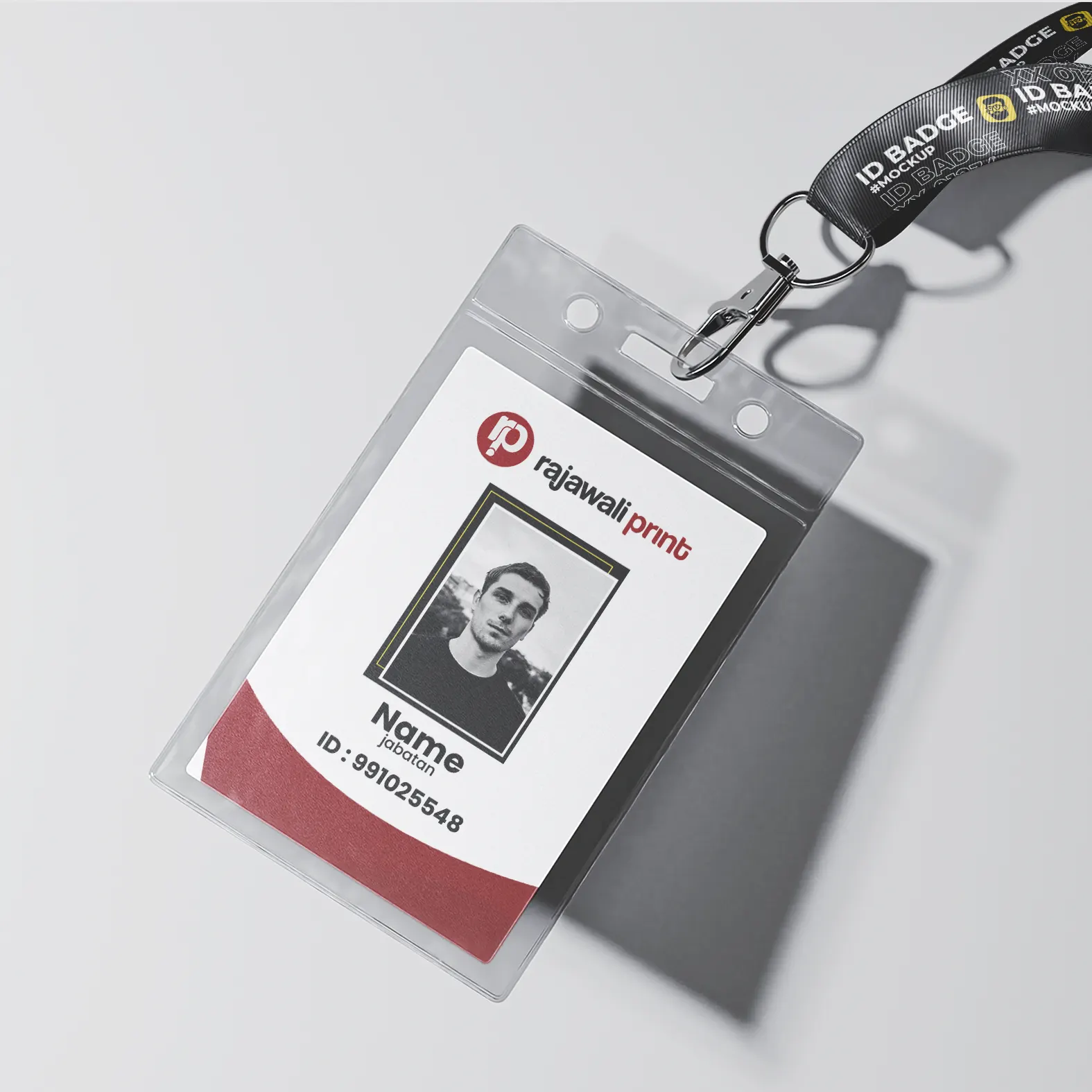 Nametag Custom (Insert / Plastik)
