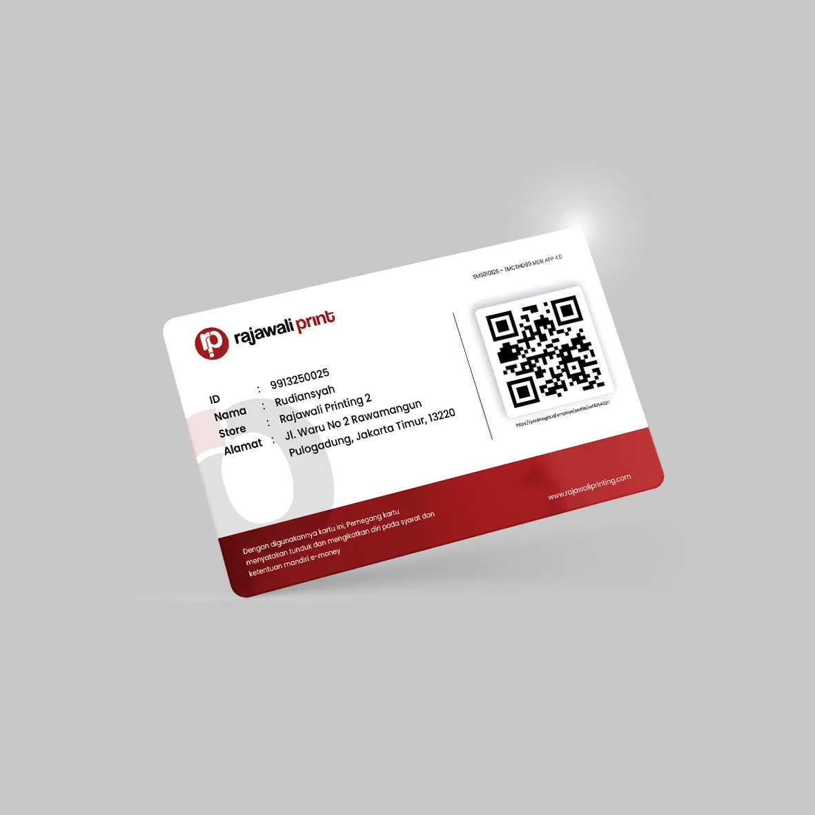Cetak ID Card PVC Custom